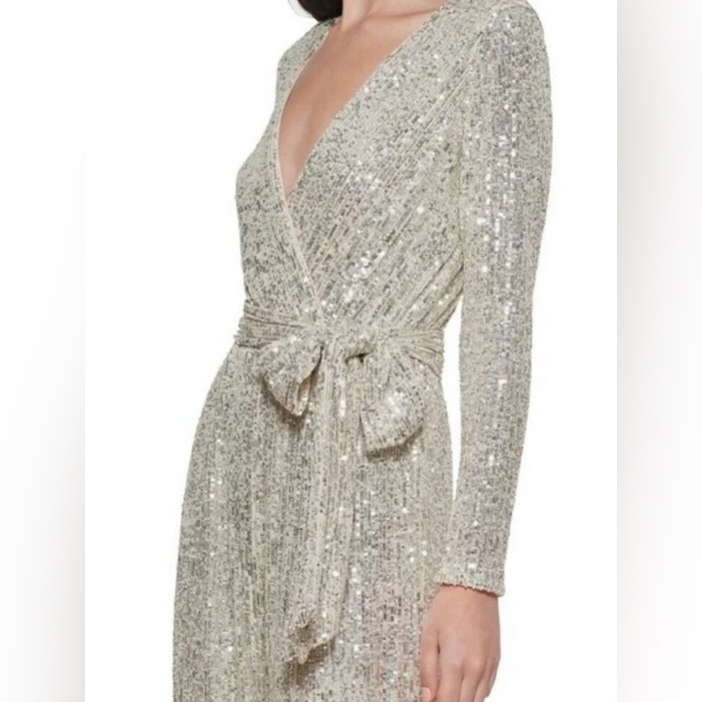 Eliza j sequin jumpsuit size 14.